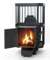 Печь банная (чугунная) Сибирь-24 (чугунная дверь)