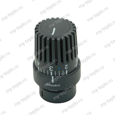 Термостатич. головка OVENTROP Uni LH черный (1011467)