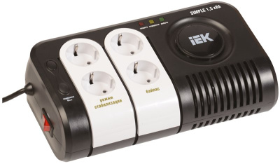 Стабилизатор напряжения IEK Simple (1,5 кВА) (IVS25-1-01500)